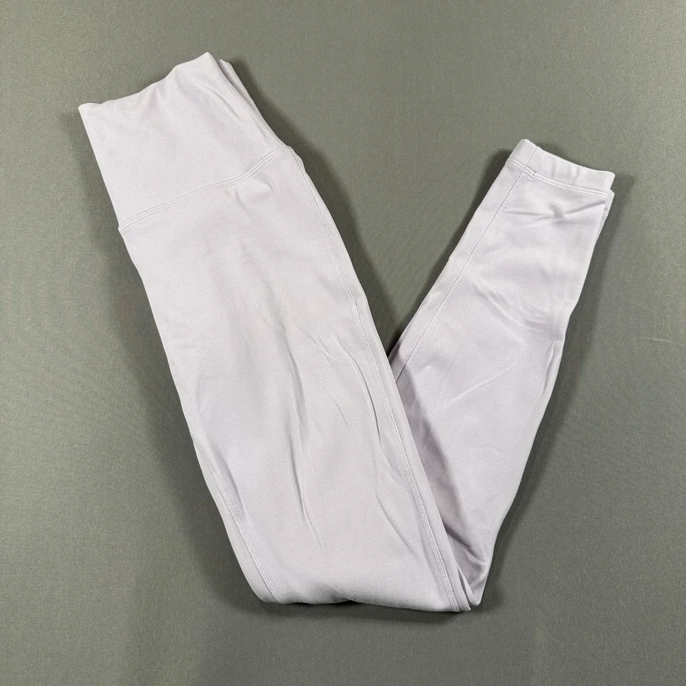 Lululemon Leggings Womens 6 Purple High Rise Ankle Yoga Athletic Stretch Gym